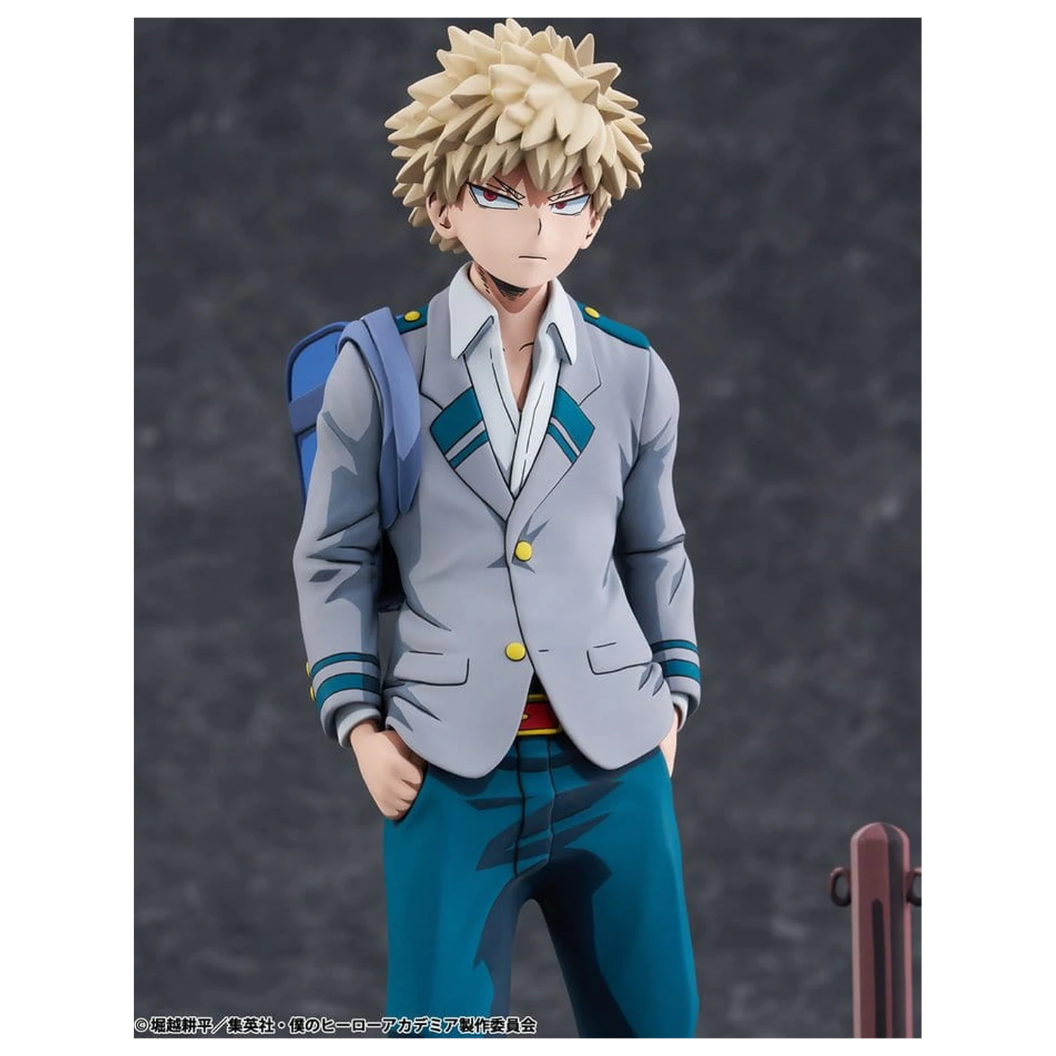 My Hero Academia PVC Figur 1/8 Katsuki Bakugo U.A. High School Uniform 2Dimensioning version 23 cm Produktfoto