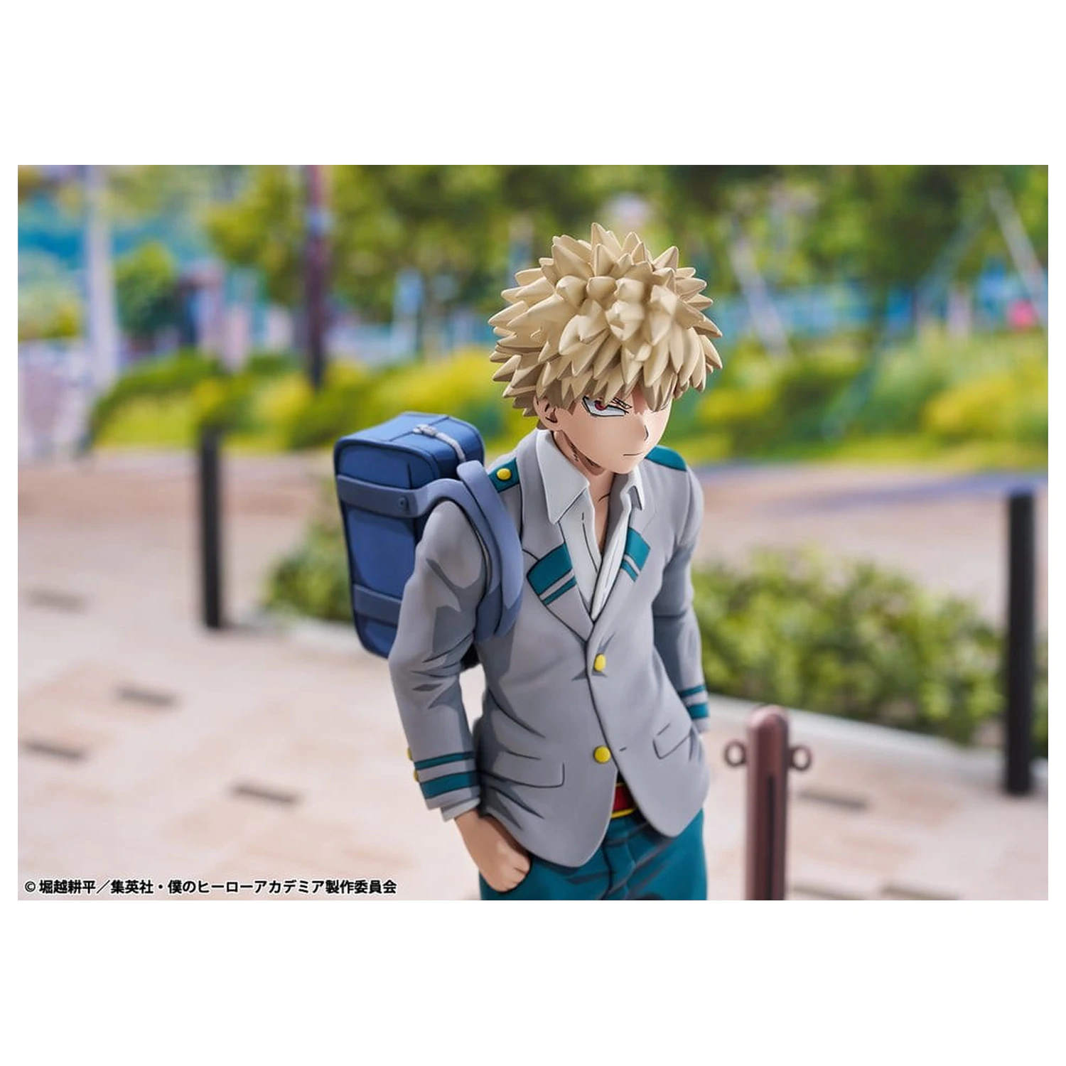 My Hero Academia PVC Figur 1/8 Katsuki Bakugo U.A. High School Uniform 2Dimensioning version 23 cm Produktfoto