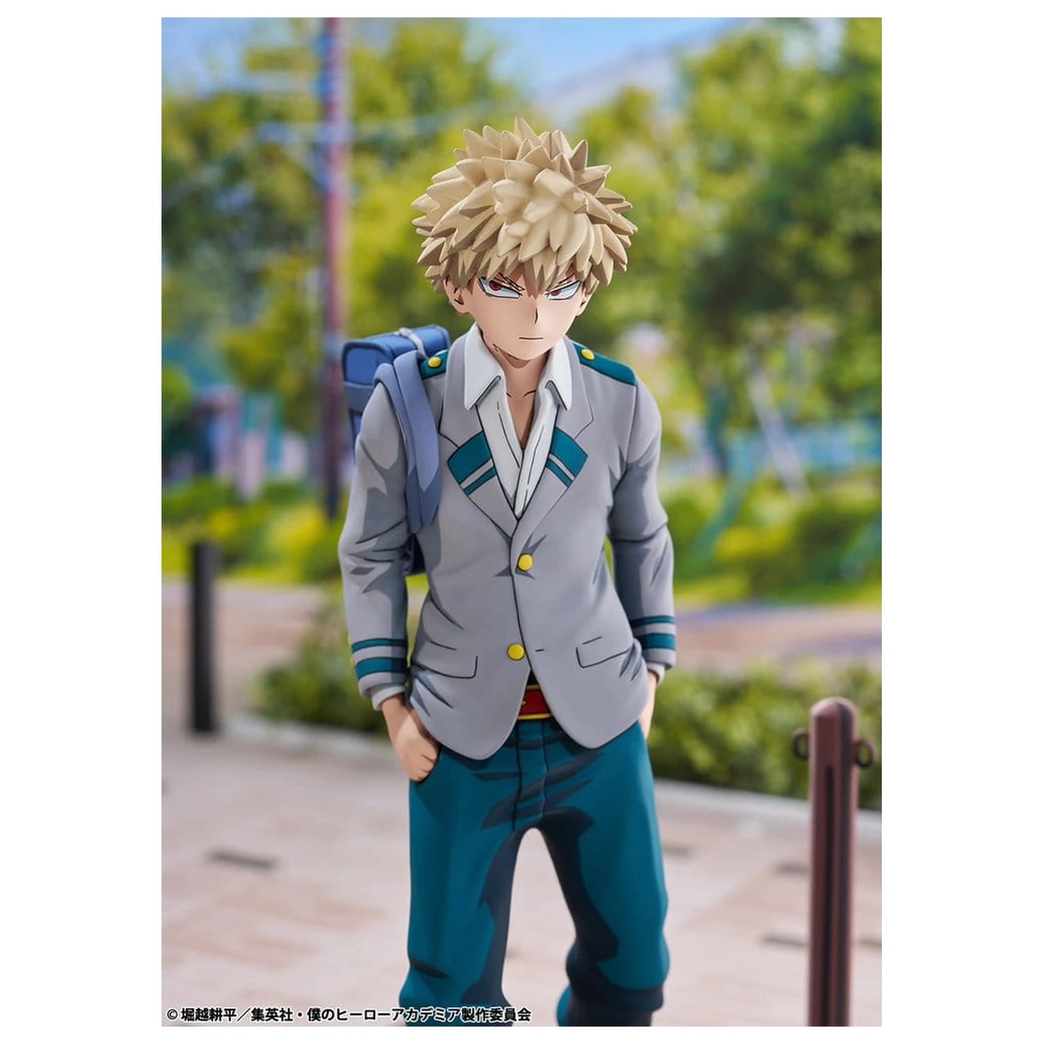My Hero Academia PVC Figur 1/8 Katsuki Bakugo U.A. High School Uniform 2Dimensioning version 23 cm Produktfoto