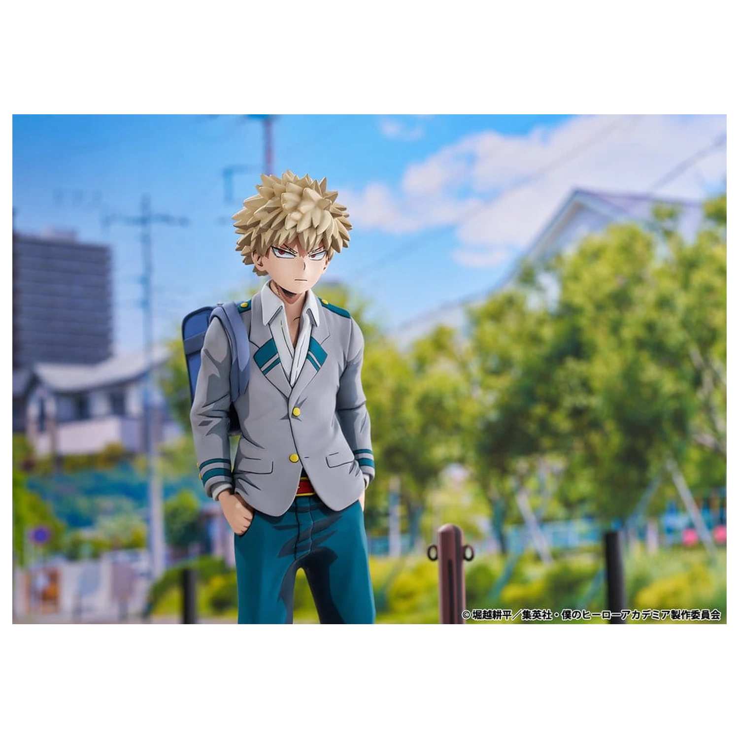 My Hero Academia PVC Figur 1/8 Katsuki Bakugo U.A. High School Uniform 2Dimensioning version 23 cm Produktfoto