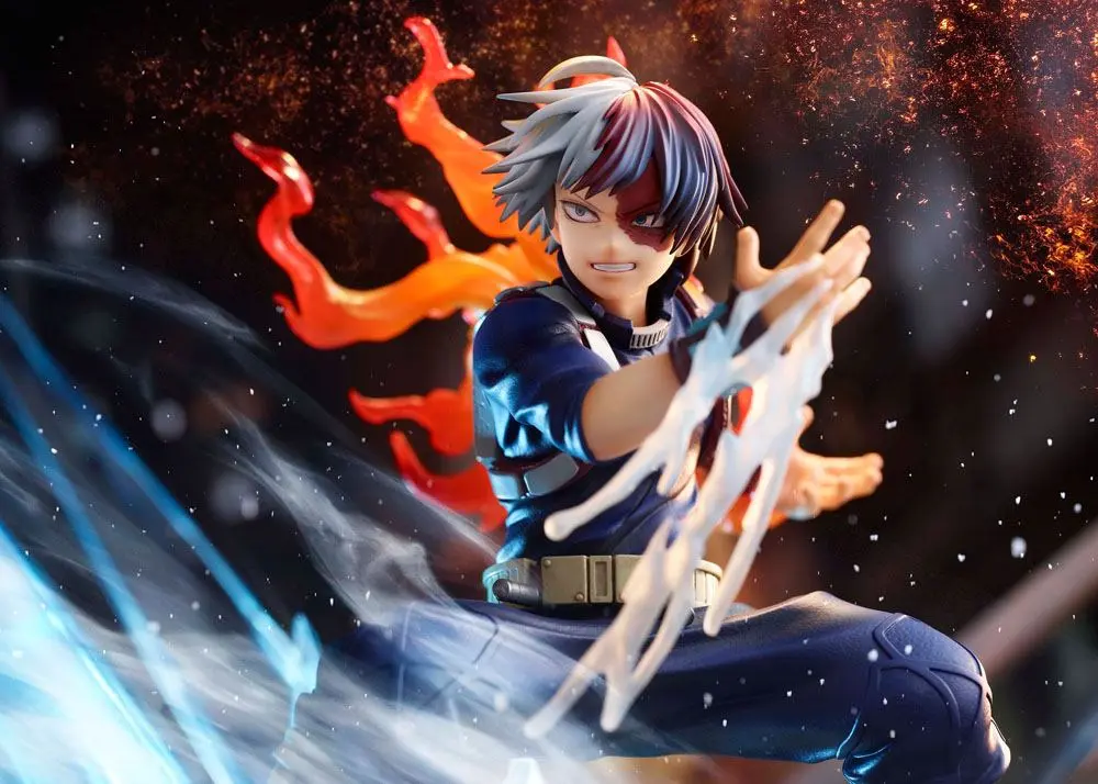 My Hero Academia PVC Statue 1/8 Shoto Todoroki 18 cm Produktfoto