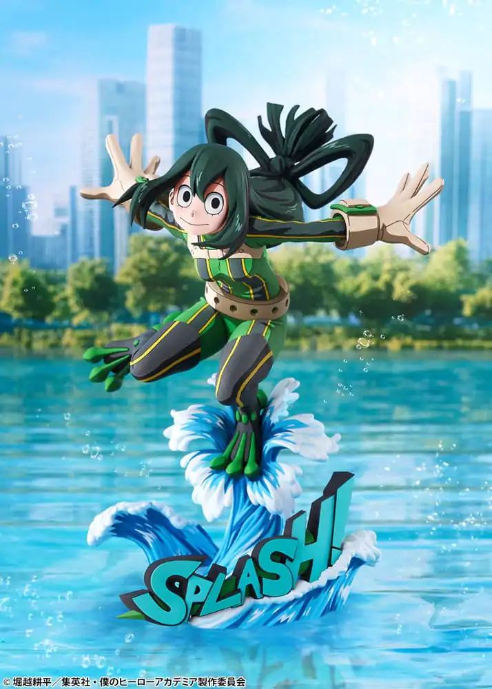 My Hero Academia PVC-Statue 1/8 Tsuyu Asui Hero Suit 2D Ver. 20 cm Produktfoto