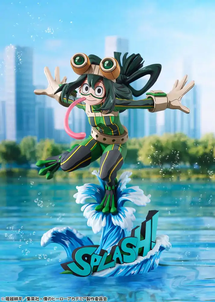 My Hero Academia PVC-Statue 1/8 Tsuyu Asui Hero Suit 2D Ver. 20 cm Produktfoto