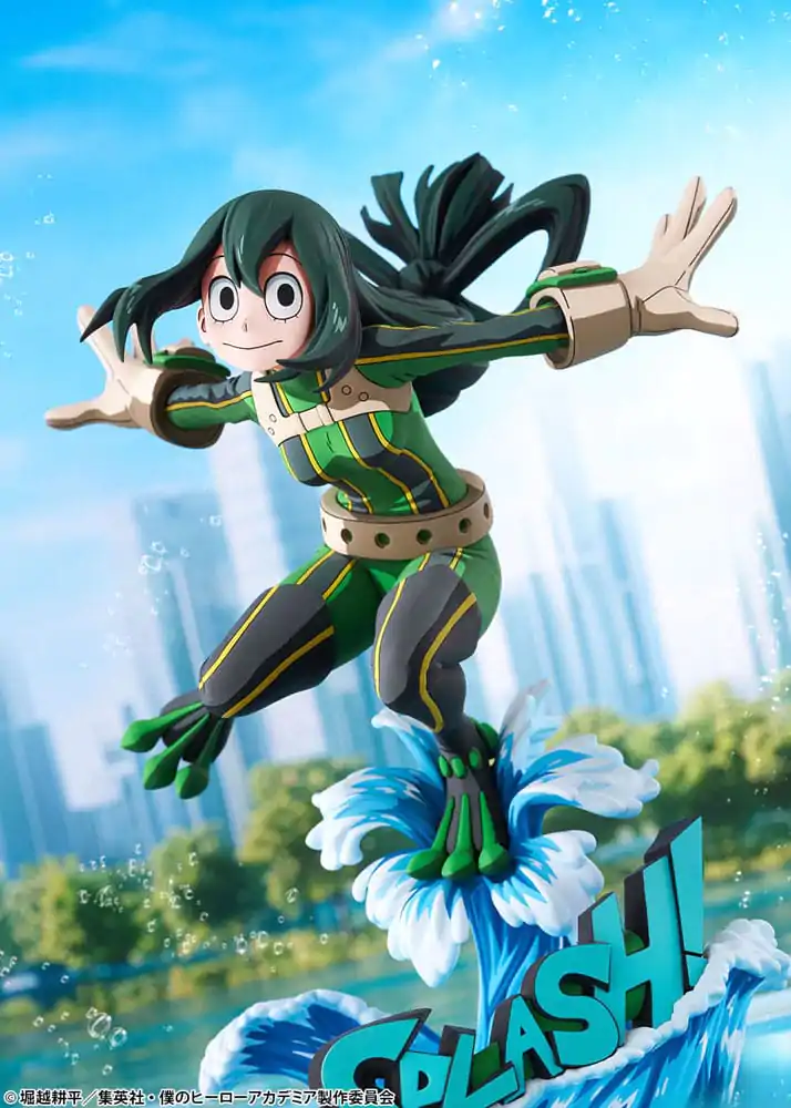My Hero Academia PVC-Statue 1/8 Tsuyu Asui Hero Suit 2D Ver. 20 cm Produktfoto