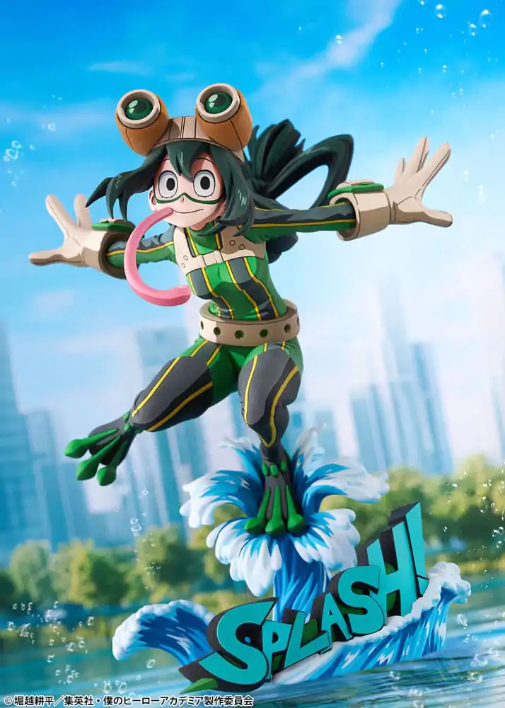 My Hero Academia PVC-Statue 1/8 Tsuyu Asui Hero Suit 2D Ver. 20 cm Produktfoto