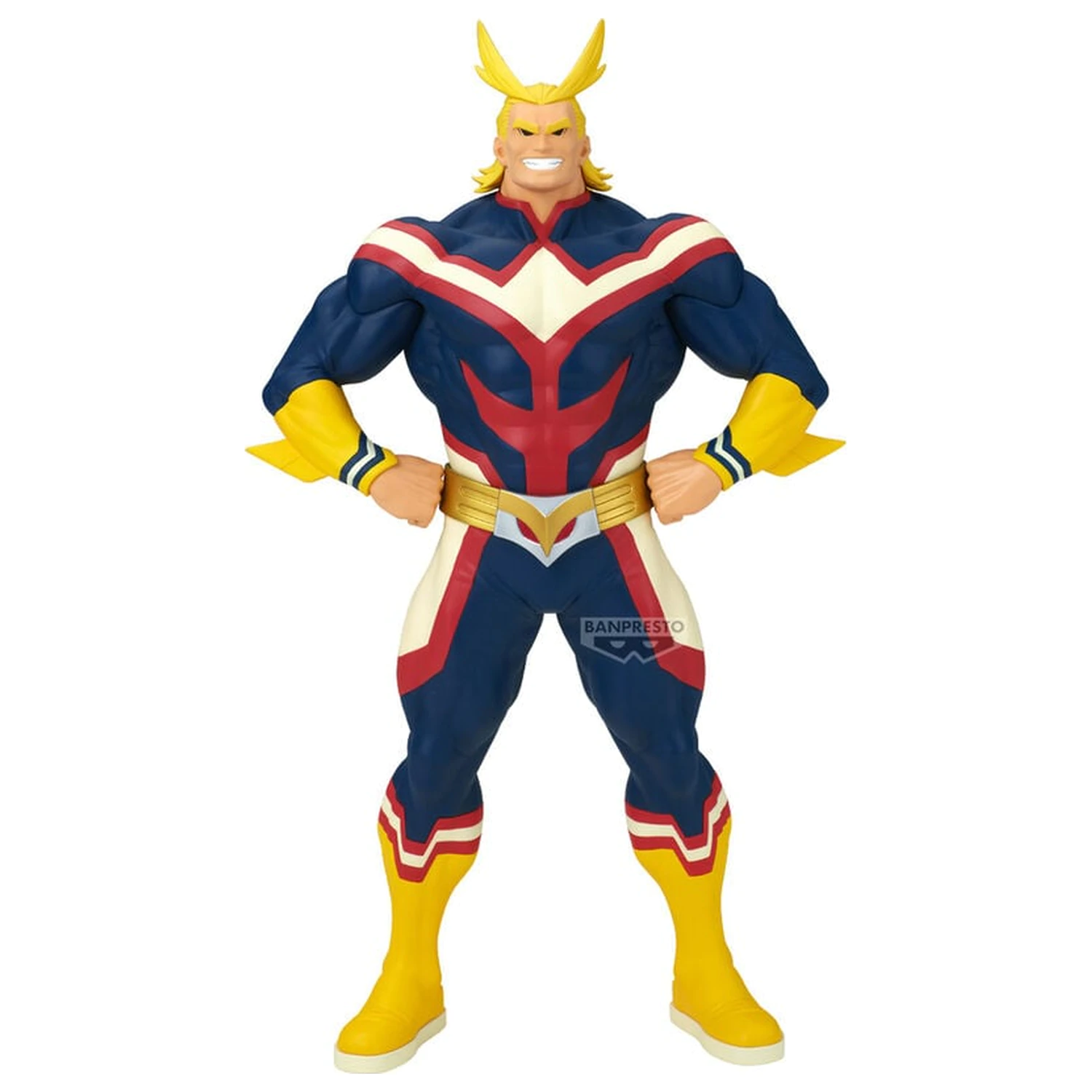 My Hero Academia 10th Anniversary The Amazing Heroes All Might Figur 23cm Produktfoto