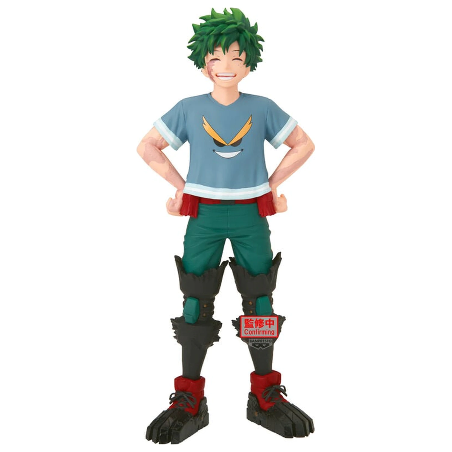 My Hero Academia 10th Anniversary The Amazing Heroes Izuku Midoriya Figur 18cm Produktfoto