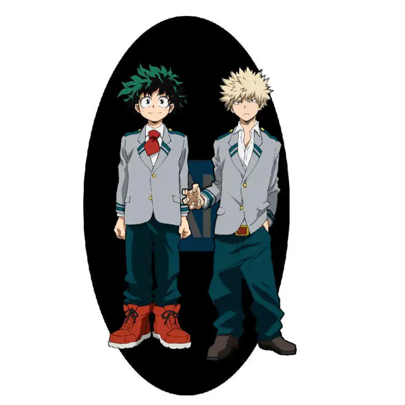 My Hero Academia 7th Season Izuku &amp; Katsuki Ties Ichibansho Figur 11cm Produktfoto