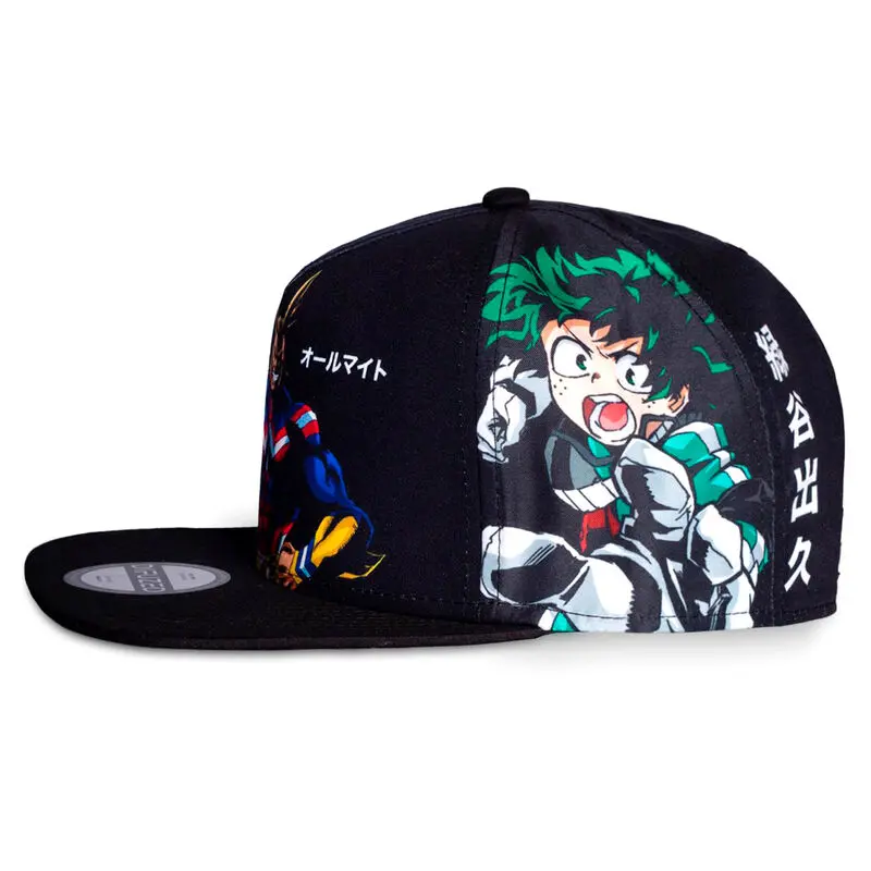 My Hero Academia Snapback Cap All Might, Deku & Bakugo Produktfoto
