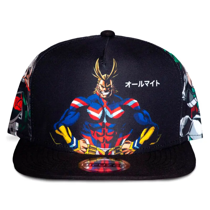 My Hero Academia Snapback Cap All Might, Deku & Bakugo Produktfoto