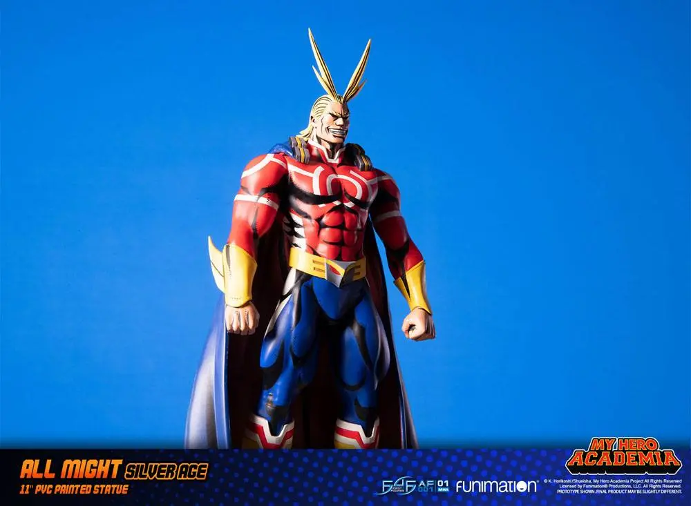 My Hero Academia Actionfigur All Might Silver Age (Standard Edition) 28 cm Produktfoto