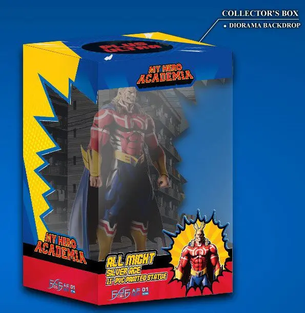 My Hero Academia Actionfigur All Might Silver Age (Standard Edition) 28 cm Produktfoto