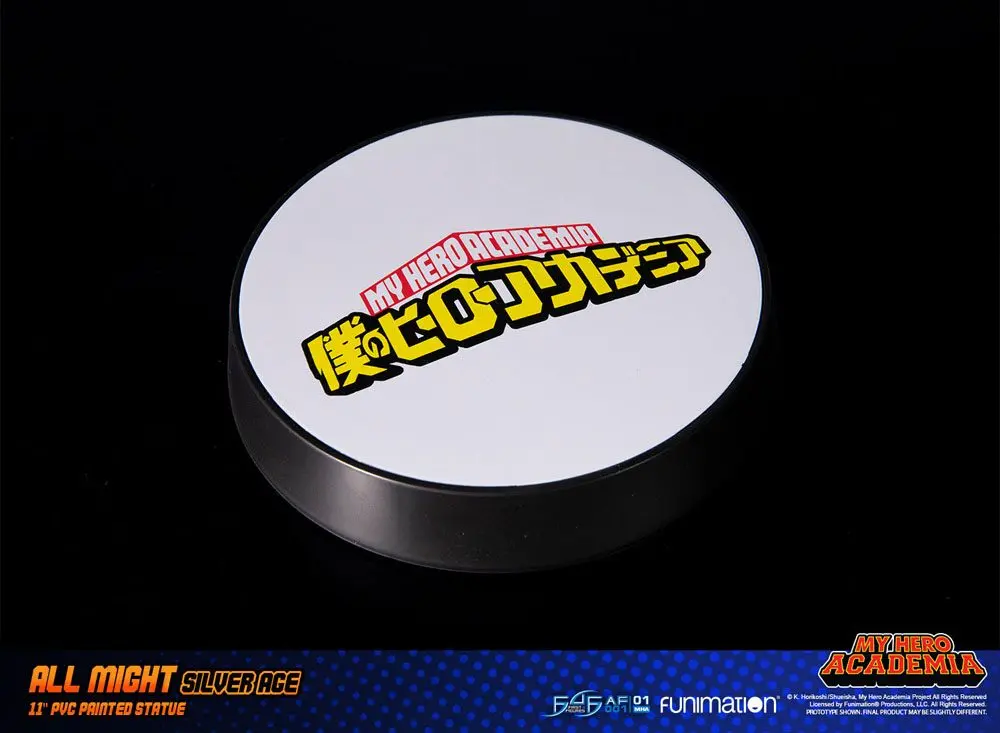 My Hero Academia Actionfigur All Might Silver Age (Standard Edition) 28 cm Produktfoto