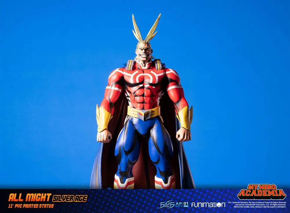My Hero Academia Actionfigur All Might Silver Age (Standard Edition) 28 cm Produktfoto