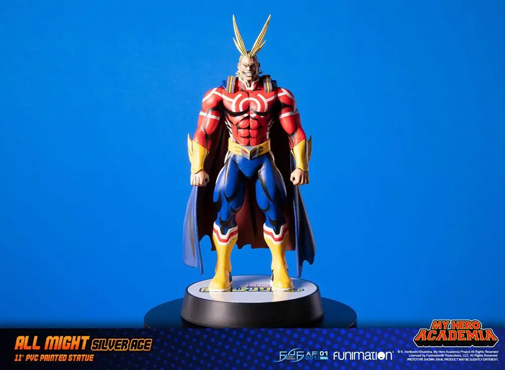 My Hero Academia Actionfigur All Might Silver Age (Standard Edition) 28 cm Produktfoto