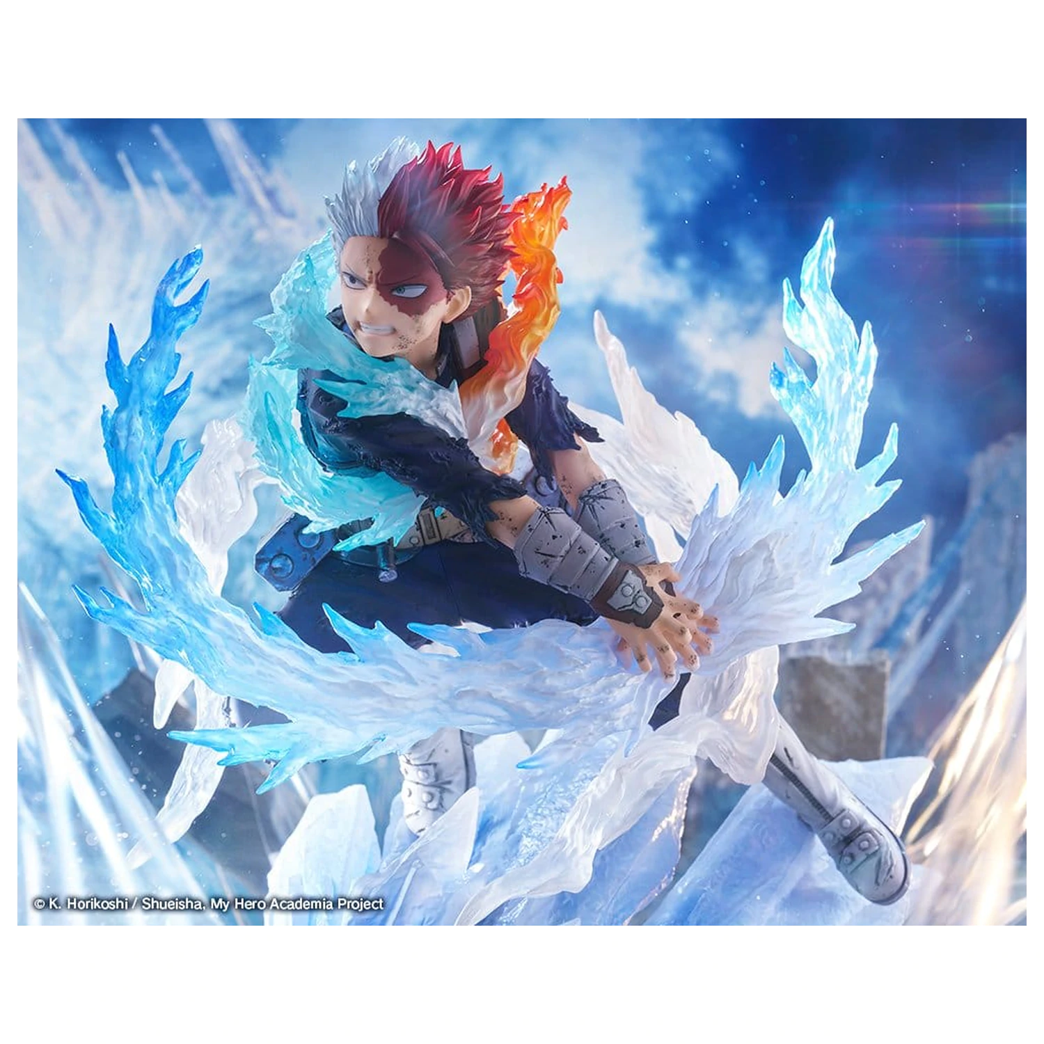 My Hero Academia ARTFX J PVC Figur 1/8 Shoto Todoroki Coldflame's Pale Blade Ver. 24 cm Produktfoto