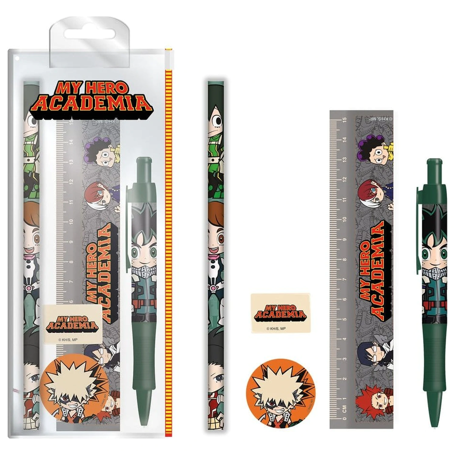 My Hero Academia Schreibwaren-Set Chibi Produktfoto