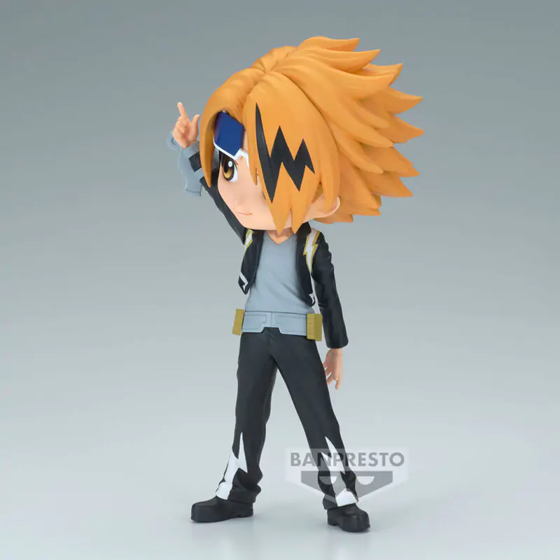 My Hero Academia Denki Kaminari Chargebolt Q posket Figur 14cm Produktfoto