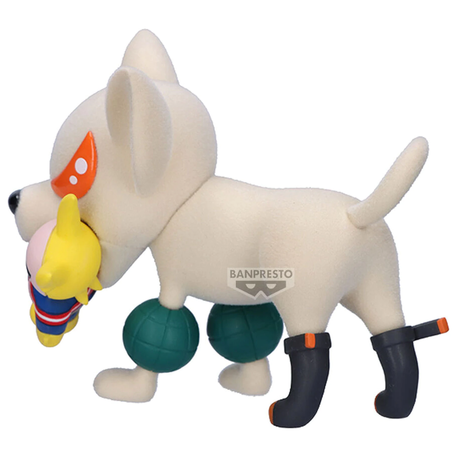 My Hero Academia Fluffy Puffy Katsuki Bakugo Bakudog Figur 7cm Produktfoto