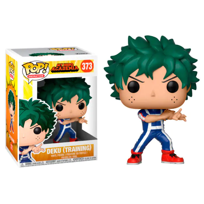 My Hero Academia POP! Animation Vinyl Figur Deku (Training) 9 cm Produktfoto