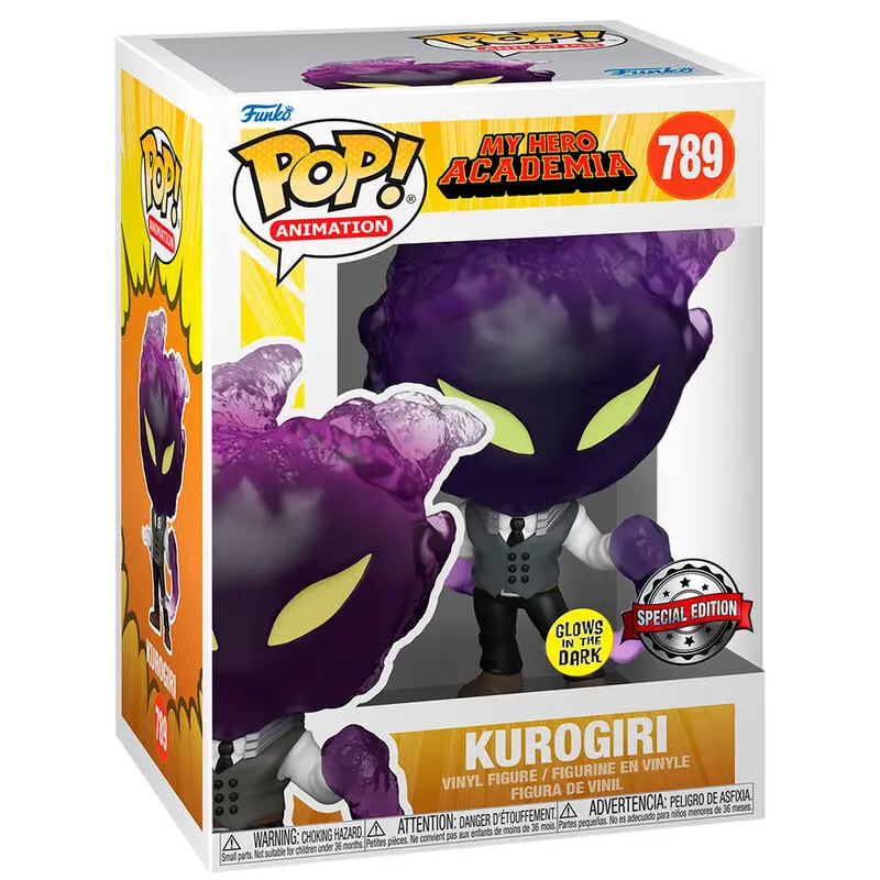 My Hero Academia POP! Animation Vinyl Figur Kurogiri (GW) 9 cm termékfotó