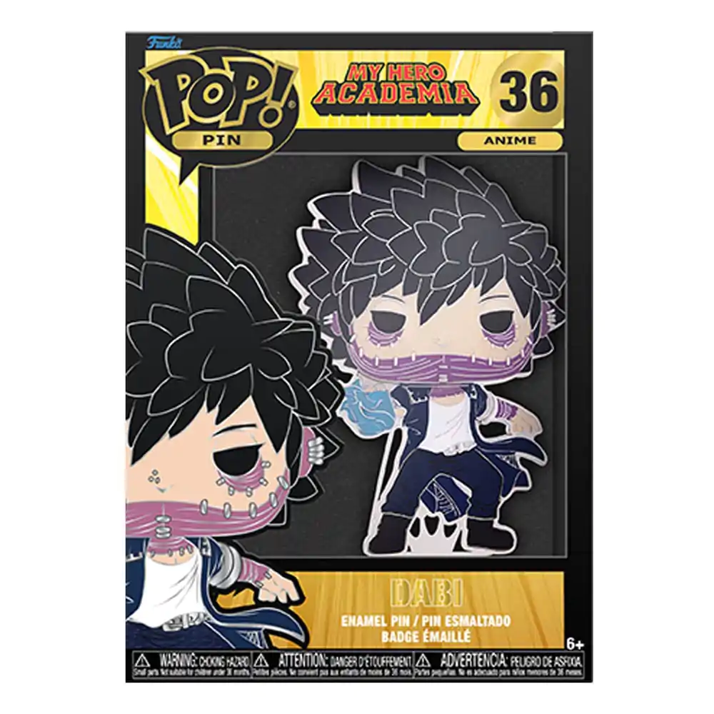 My Hero Academia POP! Pin Ansteck-Pin Dabi 10 cm Produktfoto
