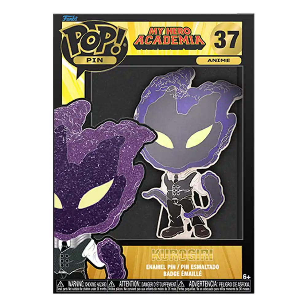 My Hero Academia POP! Pin Ansteck-Pin Kurogiri 10 cm Produktfoto