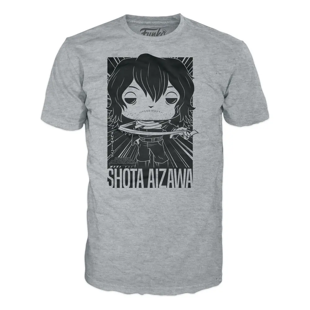 My Hero Academia Funko POP Figur &amp; T-Shirt Set Shota Aizawa Produktfoto
