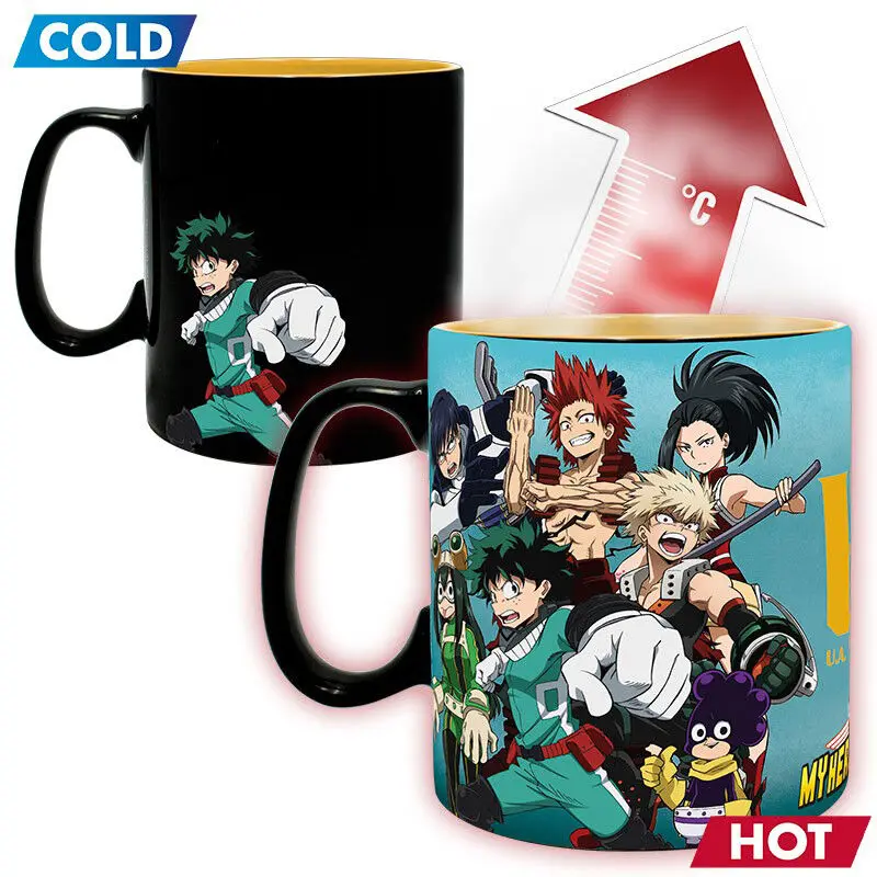My Hero Academia Heat-sensitive Tasse 460ml Produktfoto