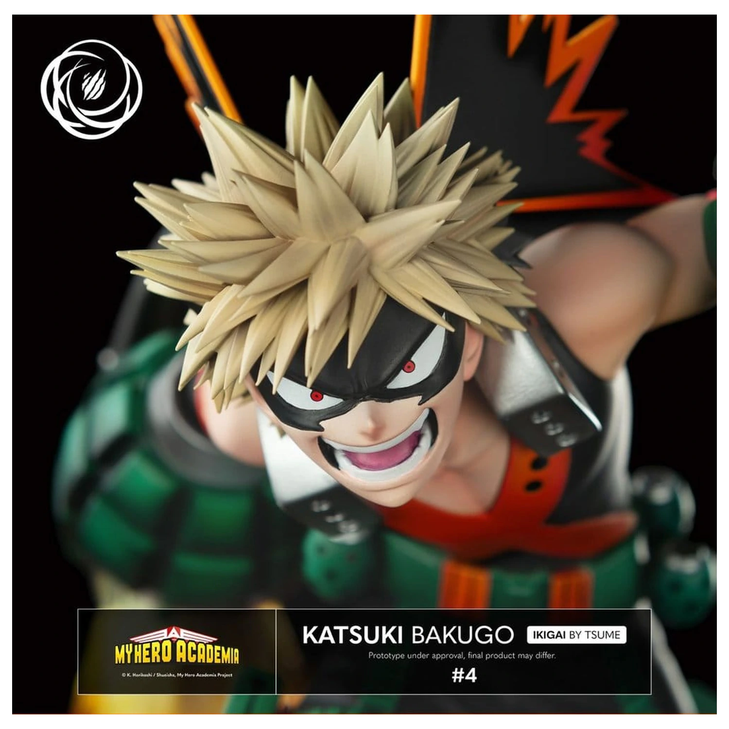My Hero Academia IKIGAI Figur 1/6 Katsuki Bakugo Produktfoto