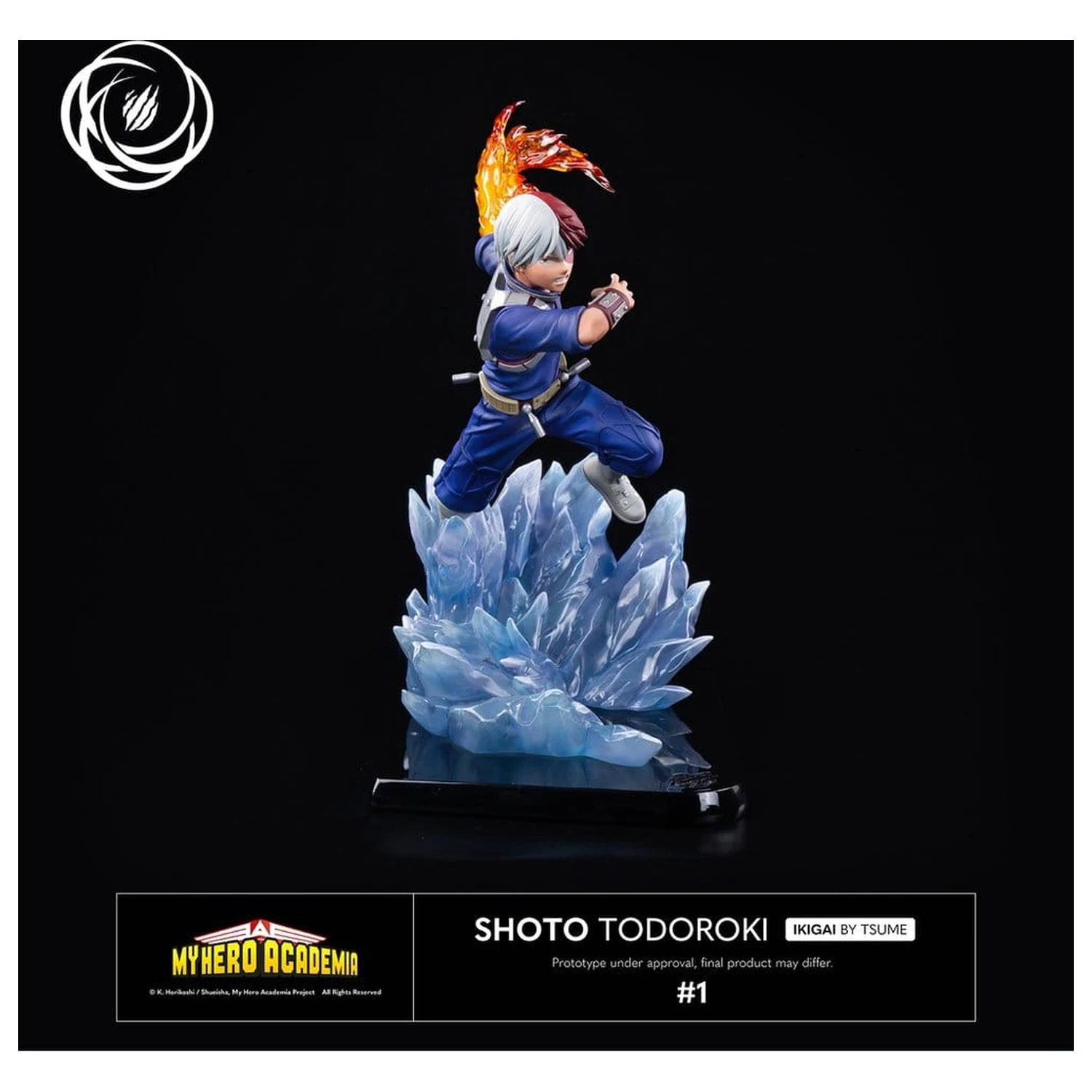 My Hero Academia IKIGAI Figur 1/6 Shoto Todoroki Produktfoto