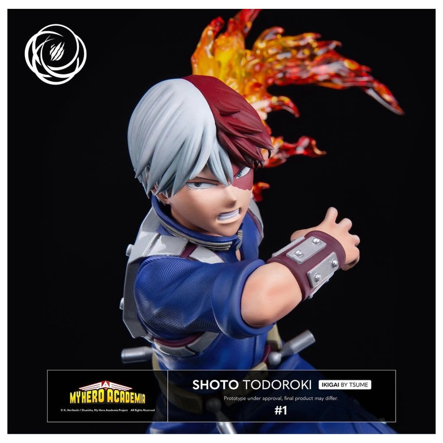 My Hero Academia IKIGAI Figur 1/6 Shoto Todoroki Produktfoto