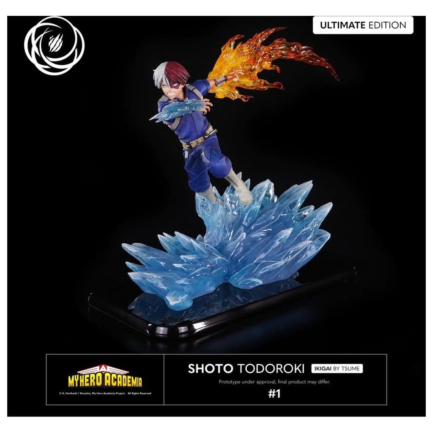 My Hero Academia IKIGAI Figur 1/6 Shoto Todoroki Produktfoto