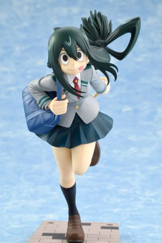 My Hero Academia Konekore PVC Statue 1/8 Tsuyu Asui Uniform Ver. (re-run) 18 cm Produktfoto