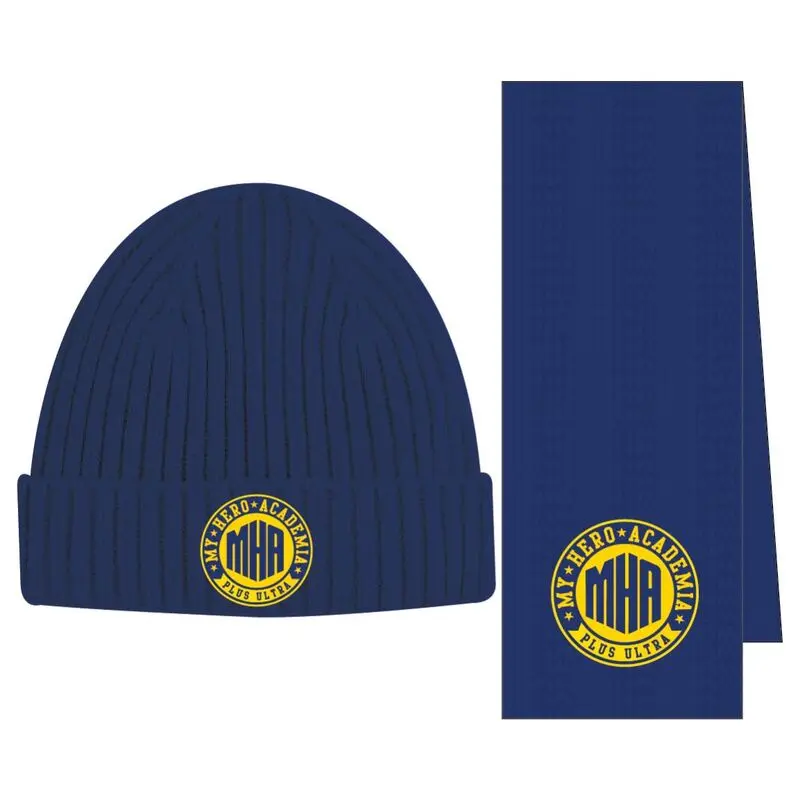 My Hero Academia beanie + Schal Set Produktfoto