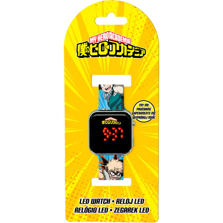 My Hero Academia LED-Armbanduhr termékfotó