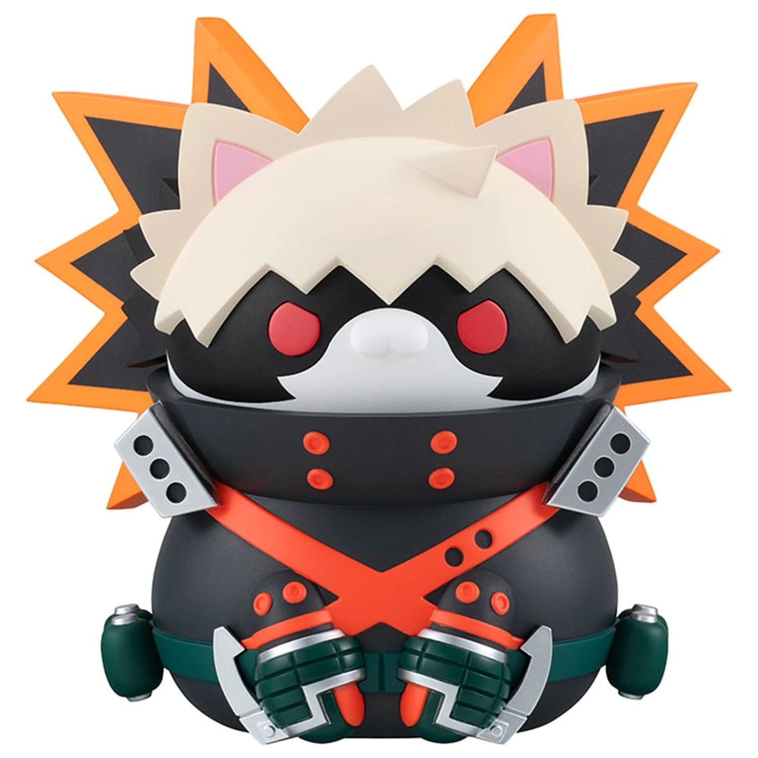 My Hero Academia Mega Cat Project Nyanto! The Big Heroaca Cats Series Serie Sammelfigur Katsuki Bakugo 12 cm Produktfoto