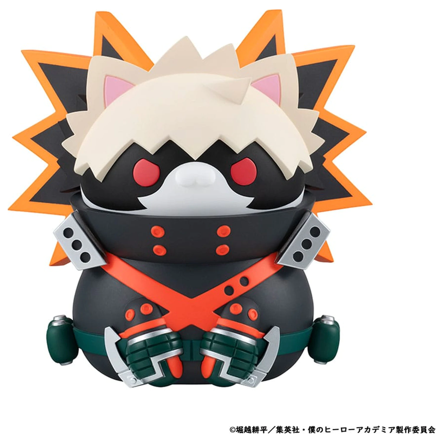 My Hero Academia Mega Cat Project Nyanto! The Big Heroaca Cats Series Trading Figuren 3er-Pack Izuku Midoriya & Katsuki Bakugo & Shoto Todoroki 12 cm Produktfoto