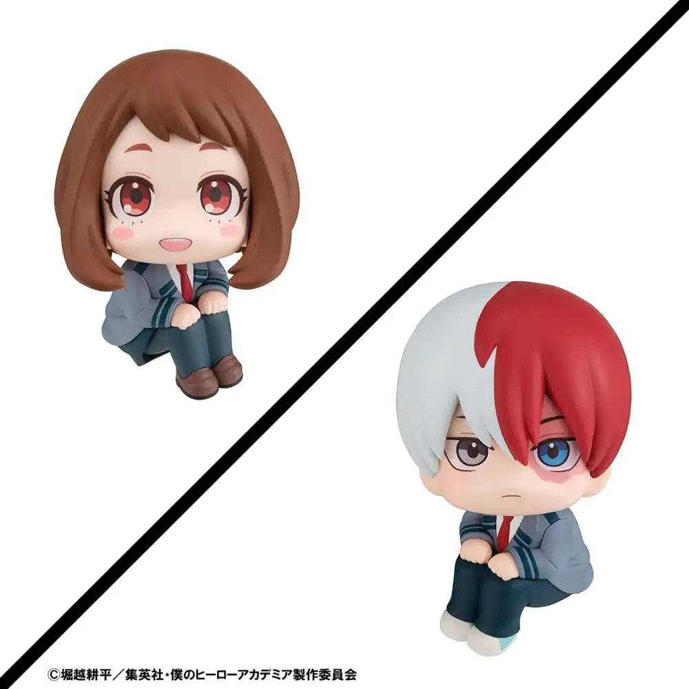 My Hero Academia Look Up PVC Statue Ochaco Uraraka &amp; Shoto Todoroki 11 cm (with gift) Produktfoto