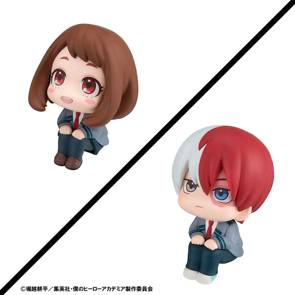 My Hero Academia Look Up PVC Statue Ochaco Uraraka &amp; Shoto Todoroki 11 cm (with gift) Produktfoto