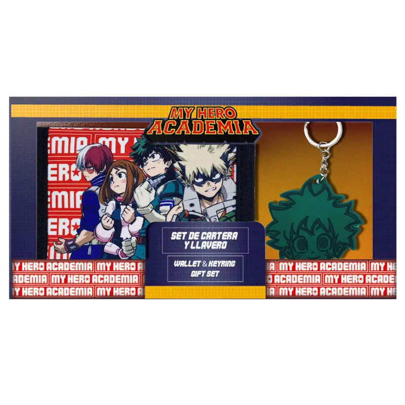 My Hero Academia set Geldbörse + Schlüsselanhänger termékfotó