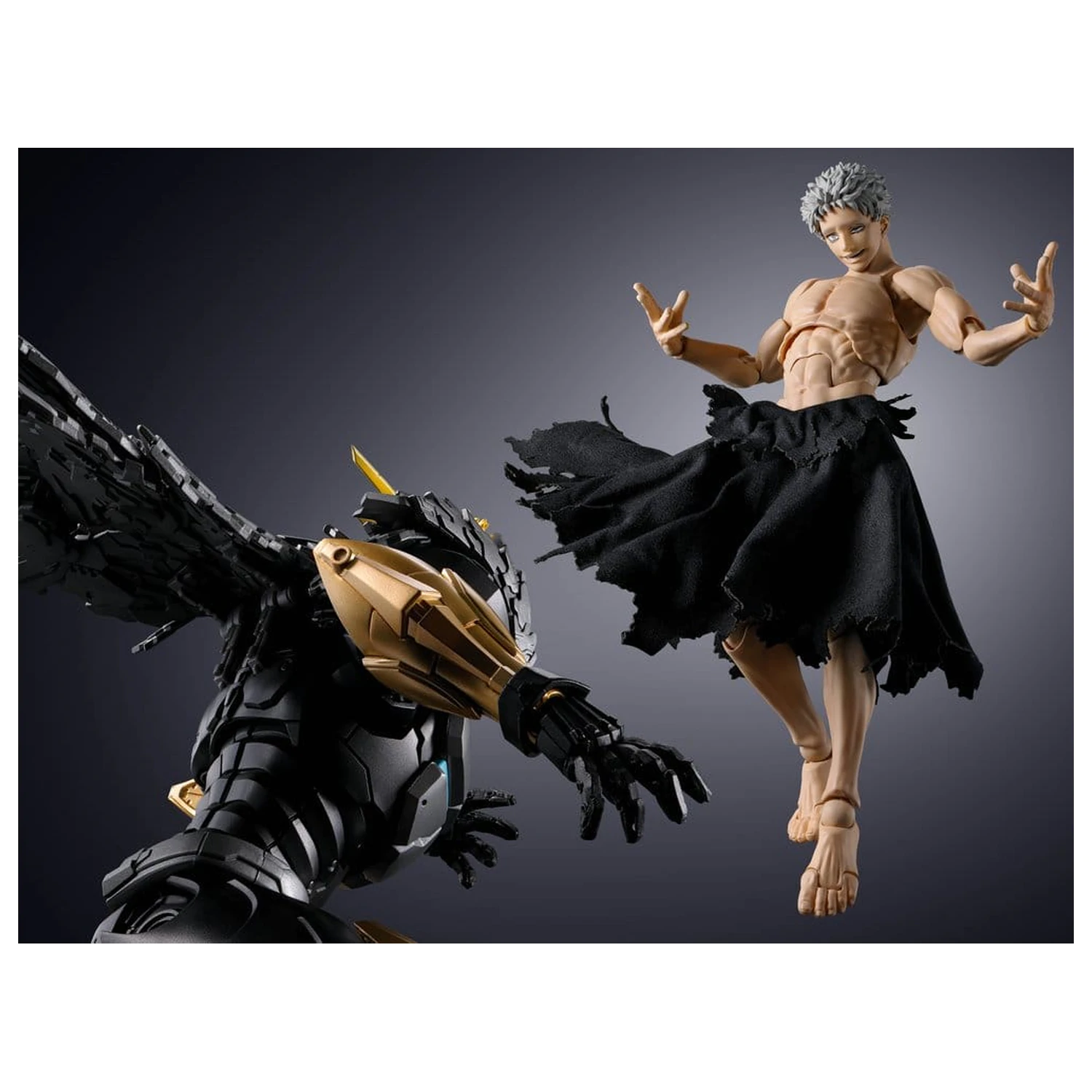 My Hero Academia S.H.Figuarts Actionfigur All For One -Final Battle set- 16 cm Produktfoto