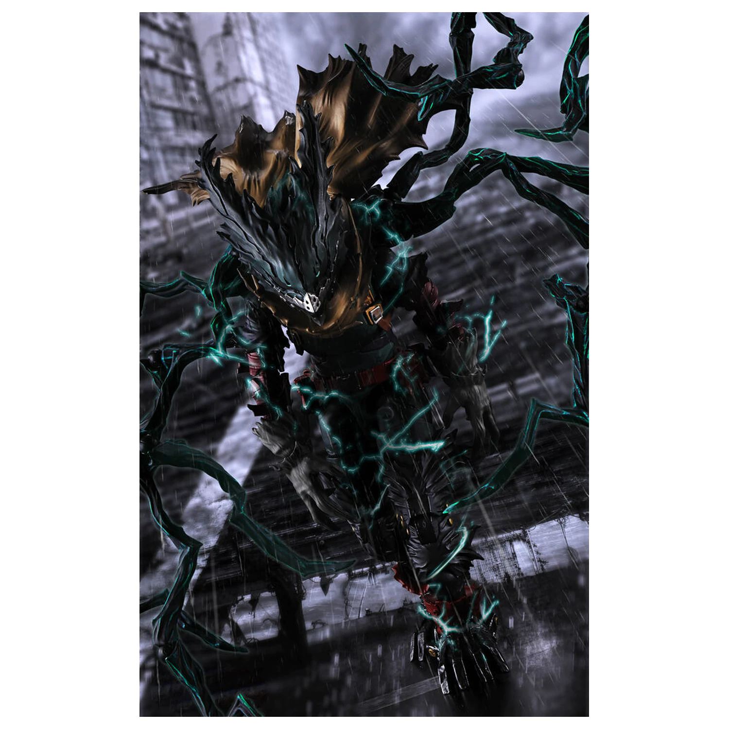 My Hero Academia S.H.Figuarts Action-Figur Dark Deku 14 cm Produktfoto
