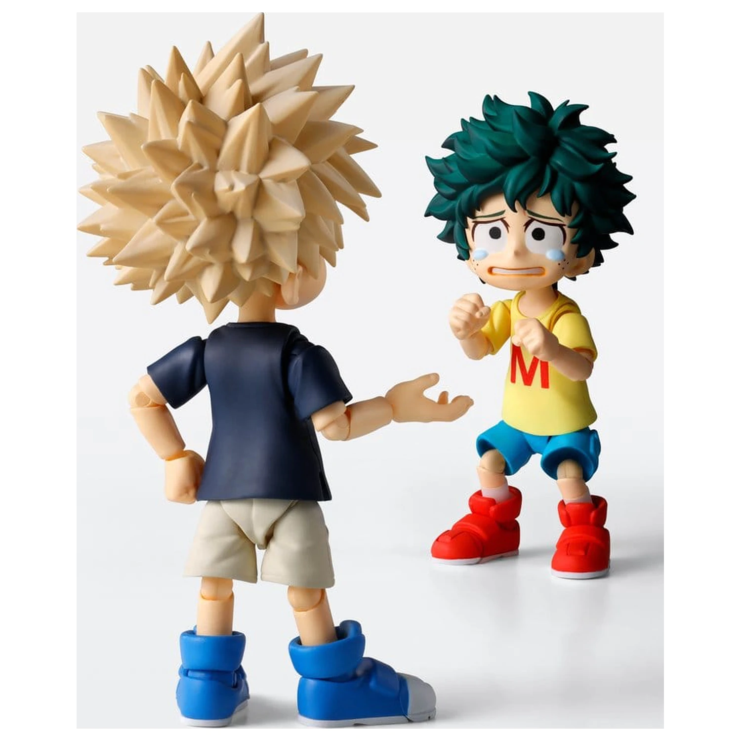 My Hero Academia S.H.Figuarts Actionfigur Izuku Midoriya & Katsuki Bakugo -Childhood Set- 9 cm Produktfoto