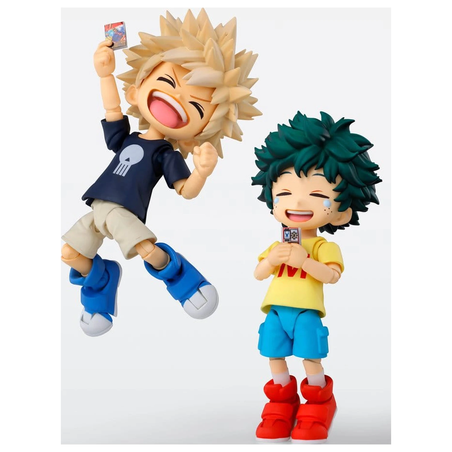 My Hero Academia S.H.Figuarts Actionfigur Izuku Midoriya & Katsuki Bakugo -Childhood Set- 9 cm Produktfoto