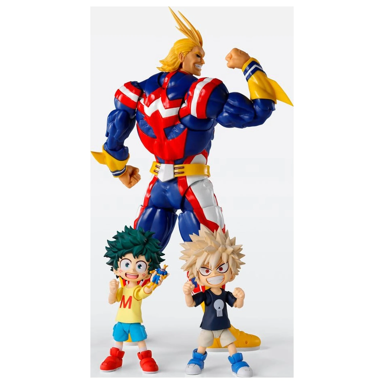 My Hero Academia S.H.Figuarts Actionfigur Izuku Midoriya & Katsuki Bakugo -Childhood Set- 9 cm Produktfoto