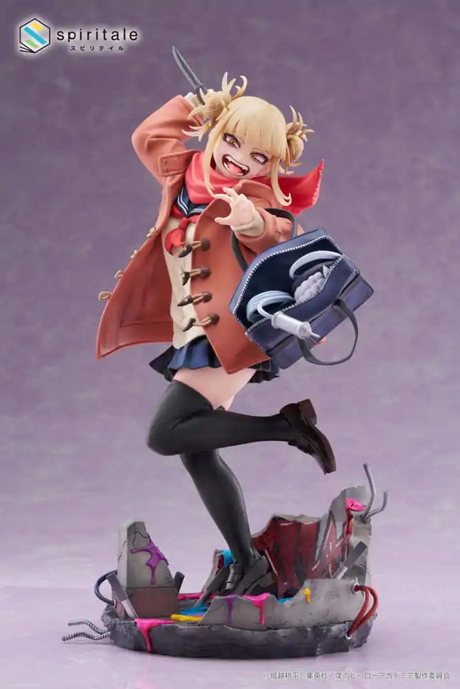 My Hero Academia Senpai PVC Statue 1/7 Himiko Toga Duffel Coat 27 cm Produktfoto