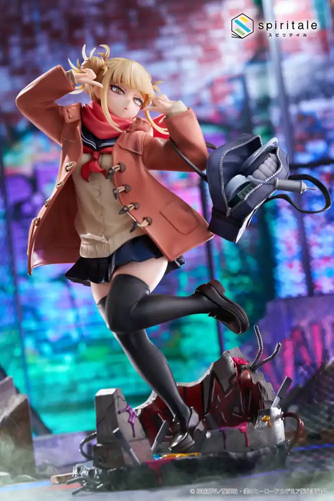 My Hero Academia Senpai PVC Statue 1/7 Himiko Toga Duffel Coat 27 cm Produktfoto