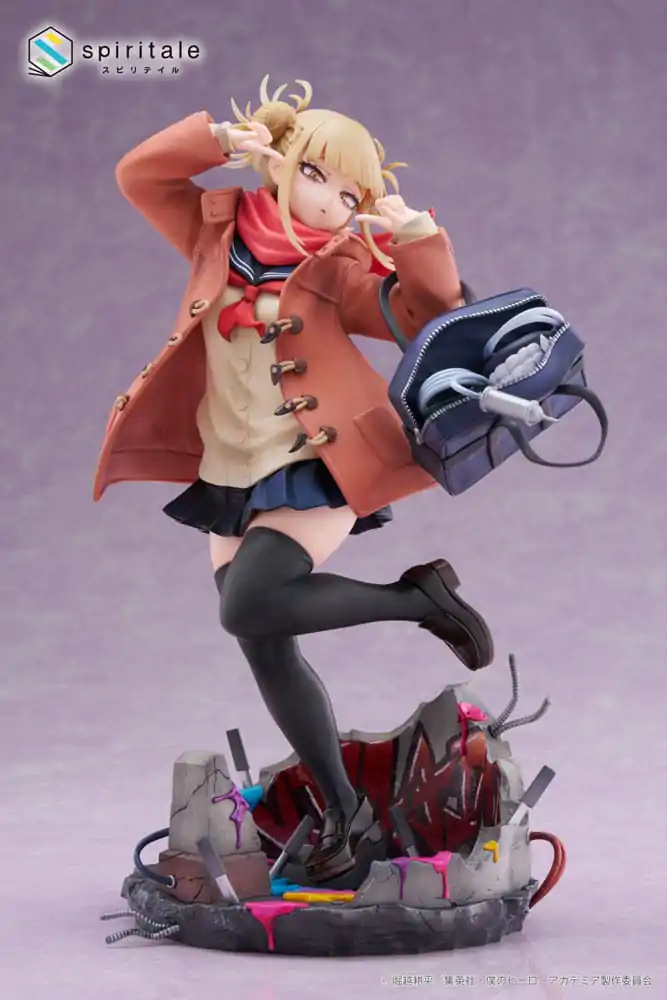 My Hero Academia Senpai PVC Statue 1/7 Himiko Toga Duffel Coat 27 cm Produktfoto