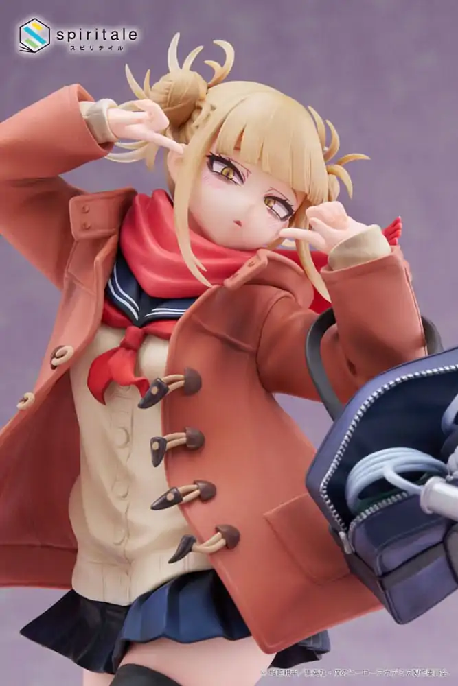 My Hero Academia Senpai PVC Statue 1/7 Himiko Toga Duffel Coat 27 cm Produktfoto